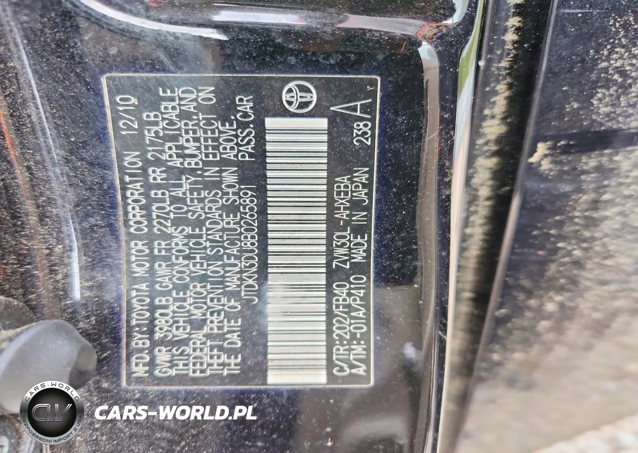 2011 Toyota Prius Three VIN:JTDKN3DU8B0265891 - 12