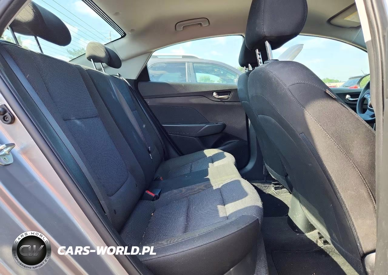 2022 Hyundai Accent Se VIN:3KPC24A69NE175539 - 10