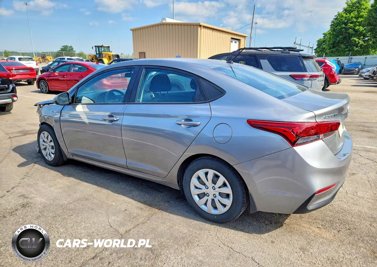 2022 Hyundai Accent Se VIN:3KPC24A69NE175539 - 2