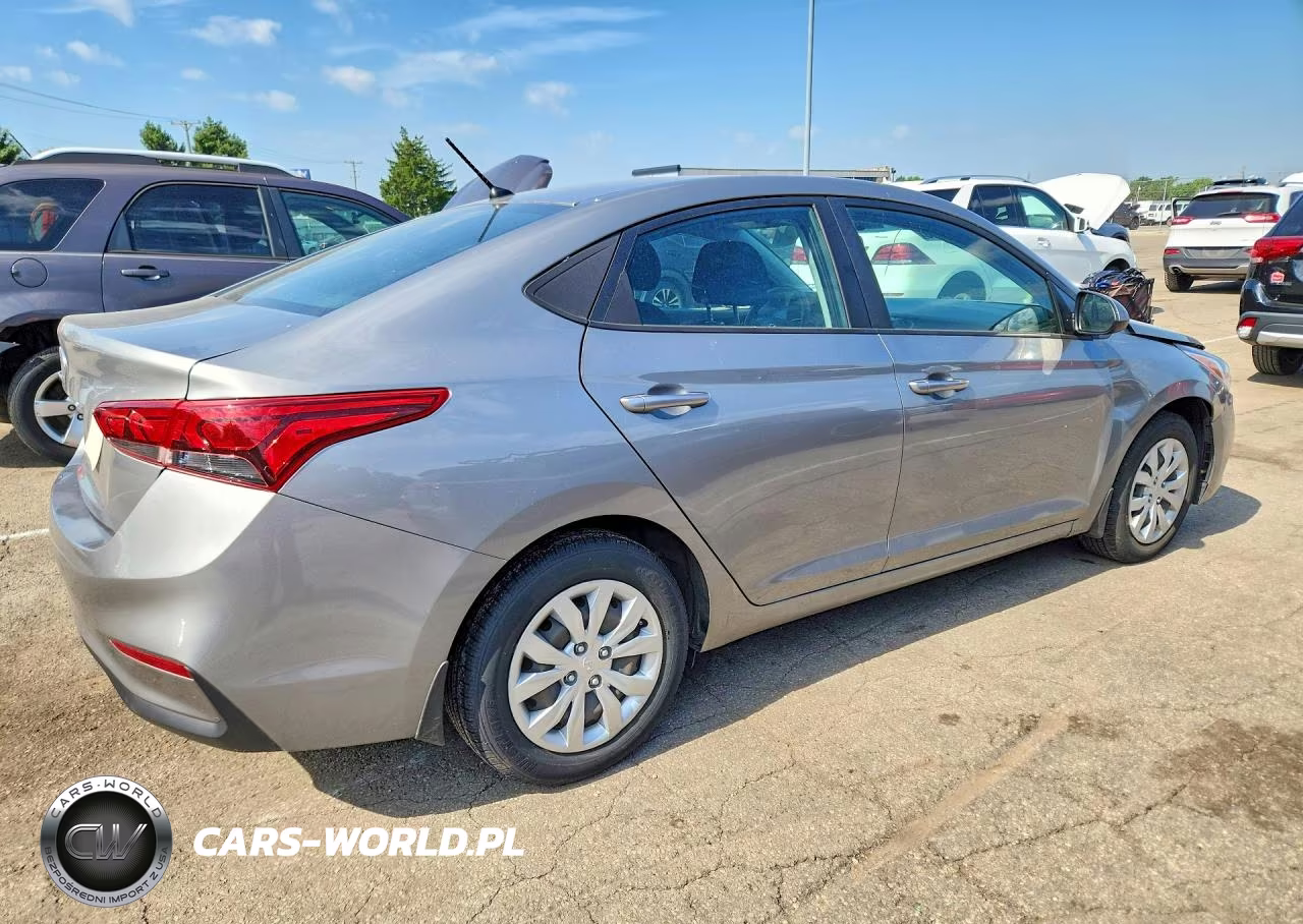 2022 Hyundai Accent Se VIN:3KPC24A69NE175539 - 3