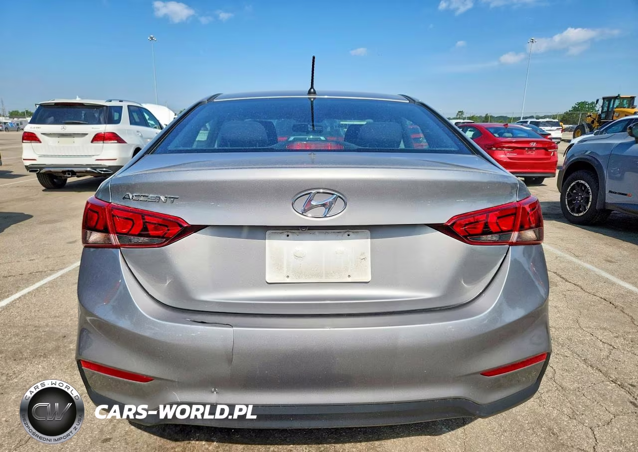 2022 Hyundai Accent Se VIN:3KPC24A69NE175539 - 6