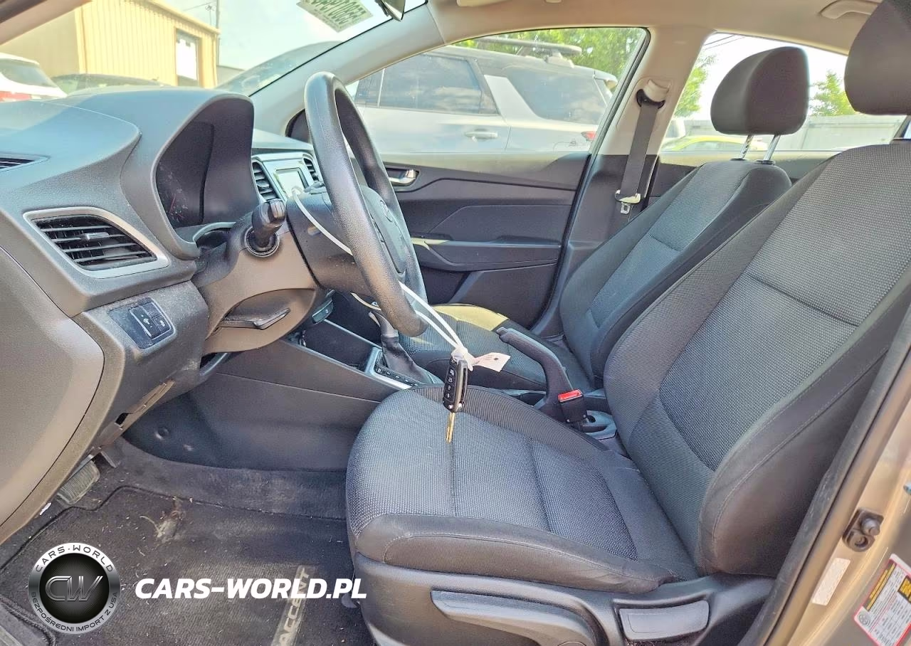 2022 Hyundai Accent Se VIN:3KPC24A69NE175539 - 7