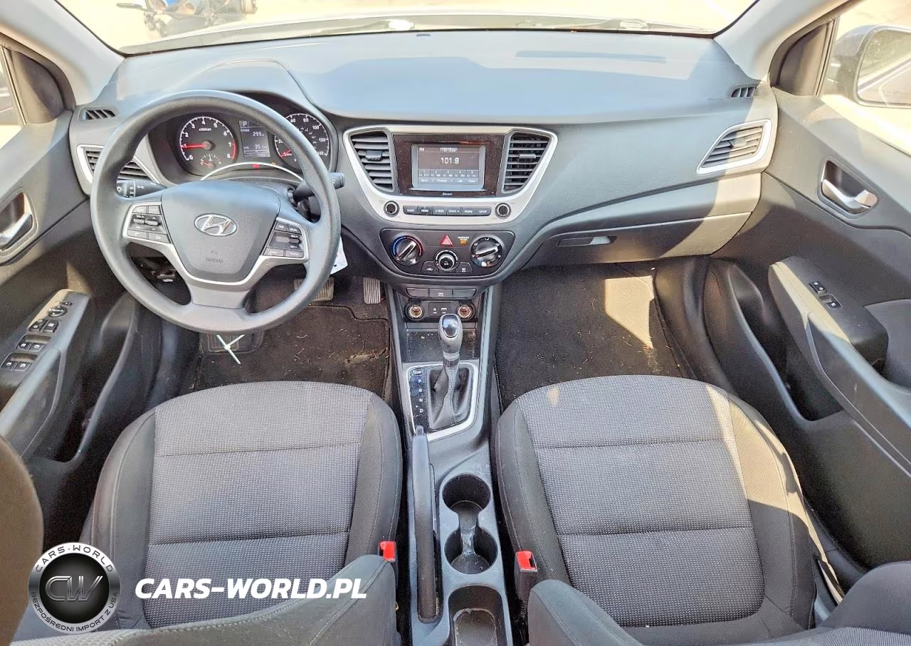 2022 Hyundai Accent Se VIN:3KPC24A69NE175539 - 8