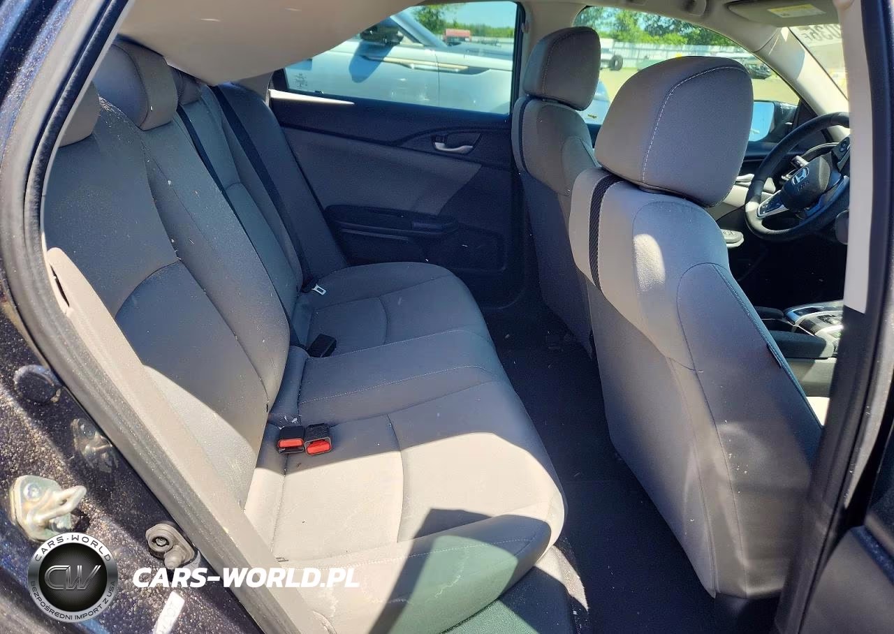 2019 Honda Civic Lx VIN:19XFC2F66KE047262 - 10