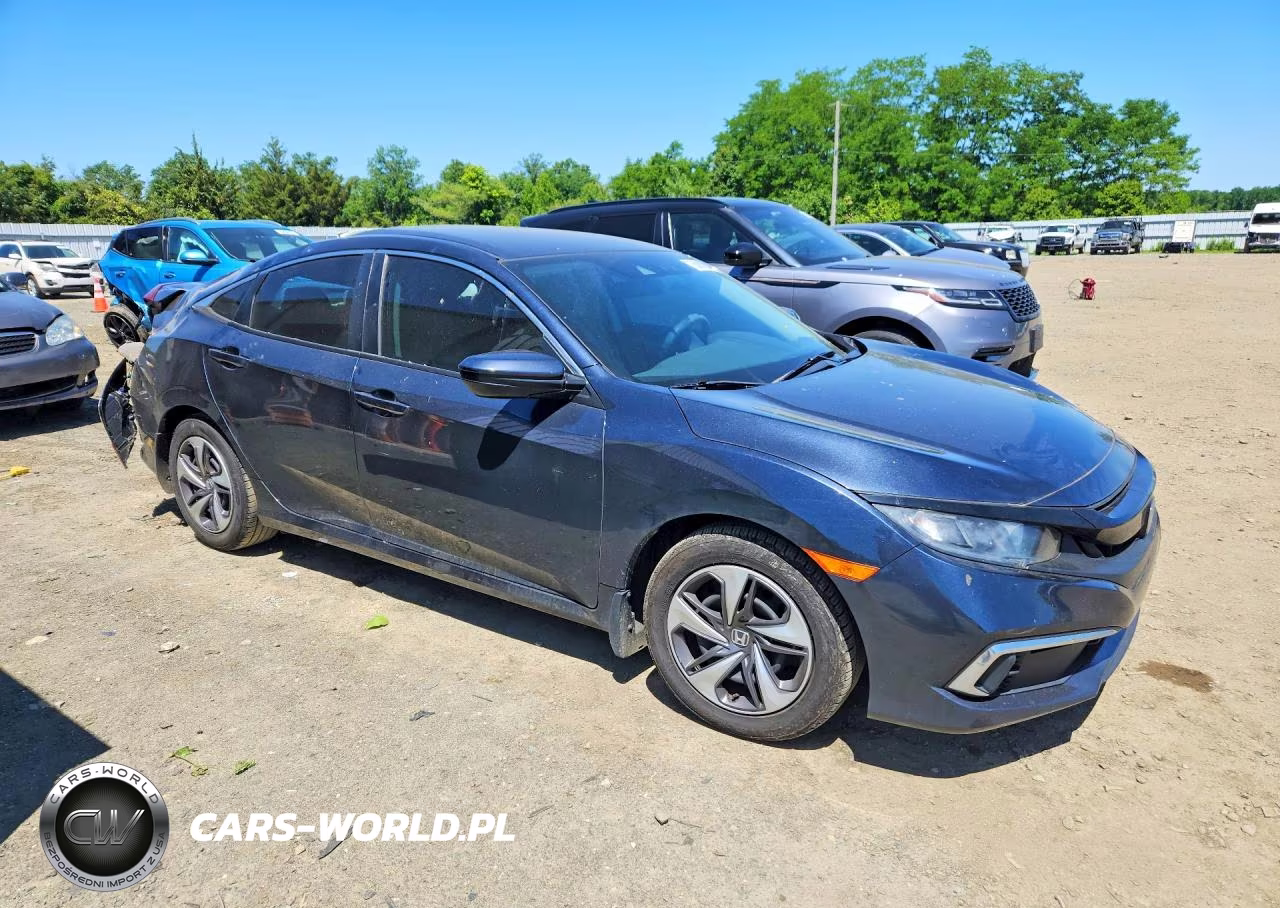 2019 Honda Civic Lx VIN:19XFC2F66KE047262 - 4