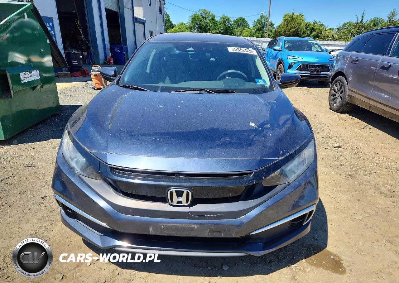 2019 Honda Civic Lx VIN:19XFC2F66KE047262 - 5