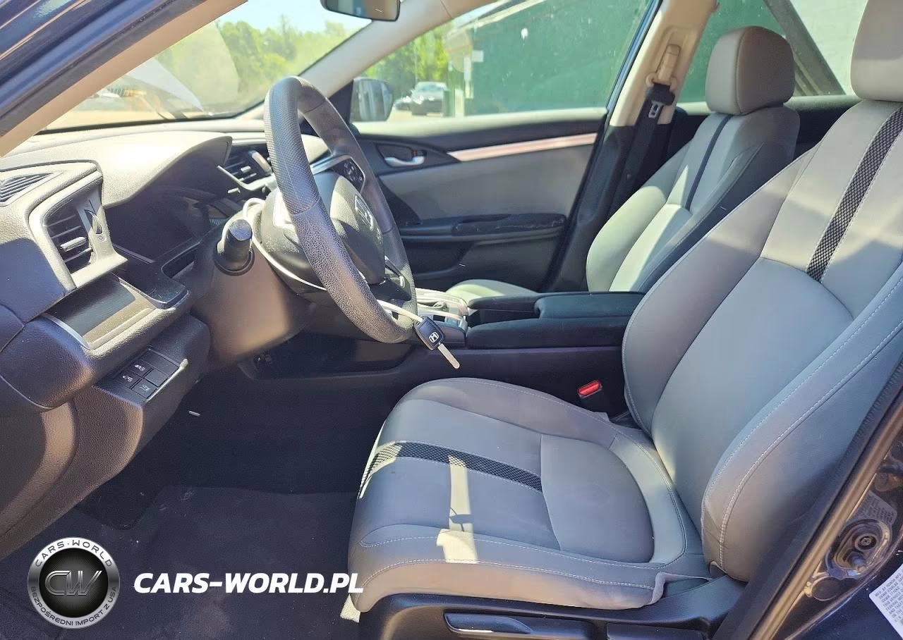 2019 Honda Civic Lx VIN:19XFC2F66KE047262 - 7