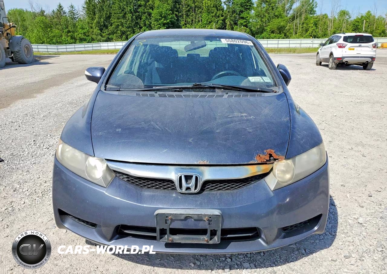 2010 Honda Civic Hybrid VIN:JHMFA3F28AS007087 - 5