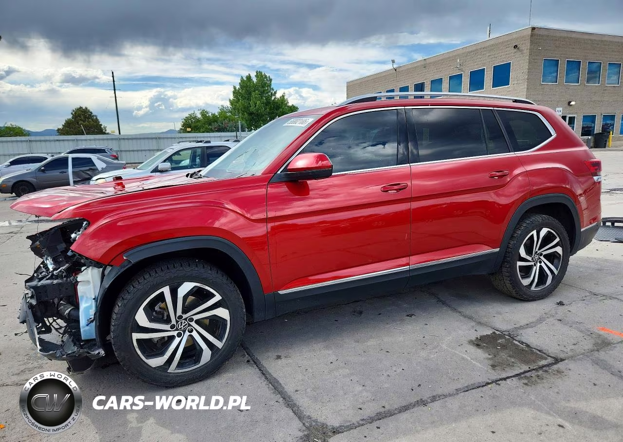 2021 Volkswagen Atlas Sel Premium VIN:1V2TP2CA6MC512552 - 1