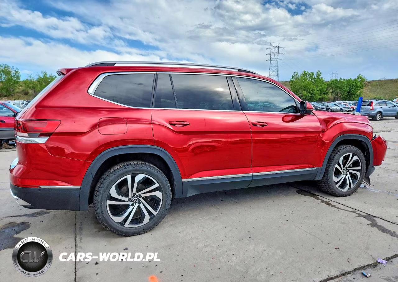 2021 Volkswagen Atlas Sel Premium VIN:1V2TP2CA6MC512552 - 3