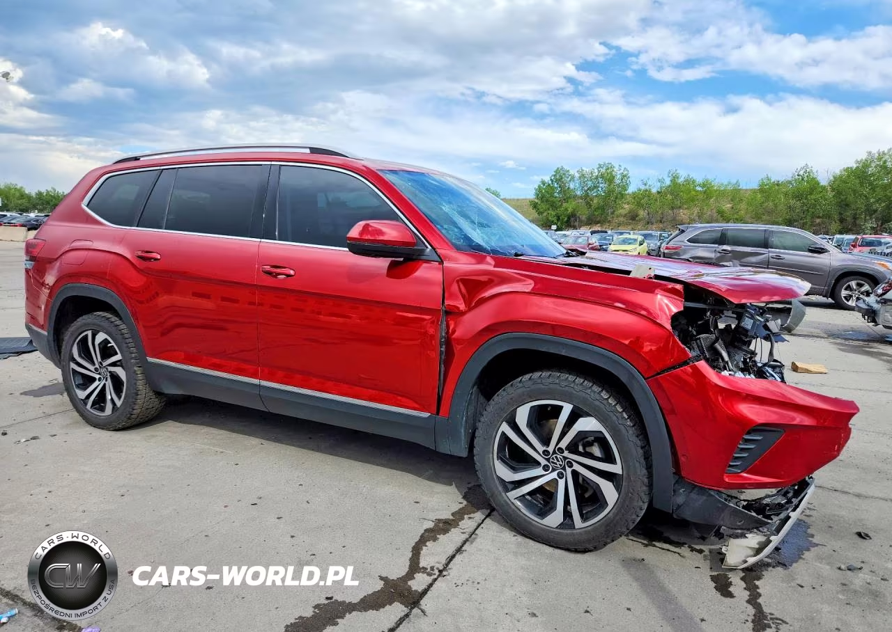 2021 Volkswagen Atlas Sel Premium VIN:1V2TP2CA6MC512552 - 4