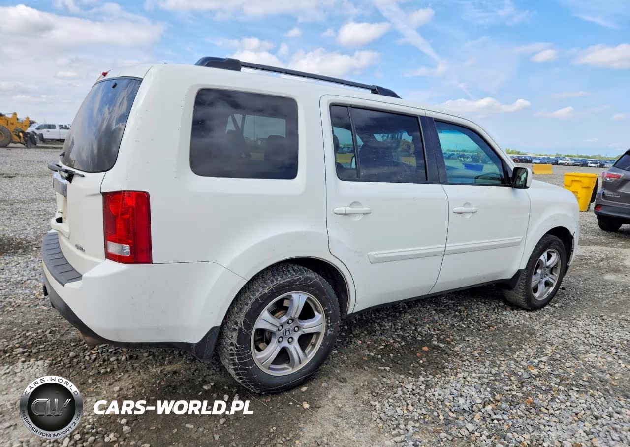 2013 Honda Pilot Exln VIN:5FNYF4H72DB015844 - 3