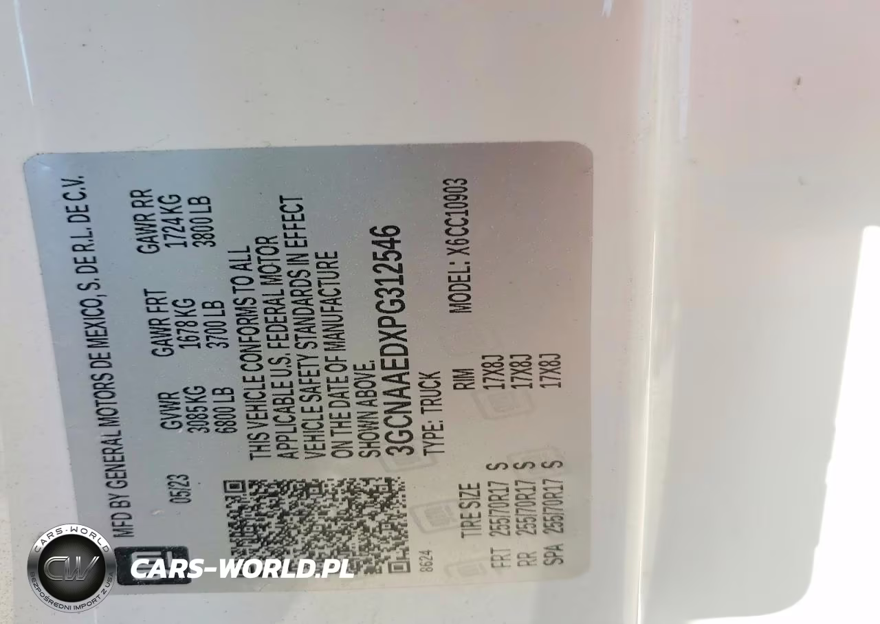2023 Chevrolet Silverado C1500 VIN:3GCNAAEDXPG312546 - 12