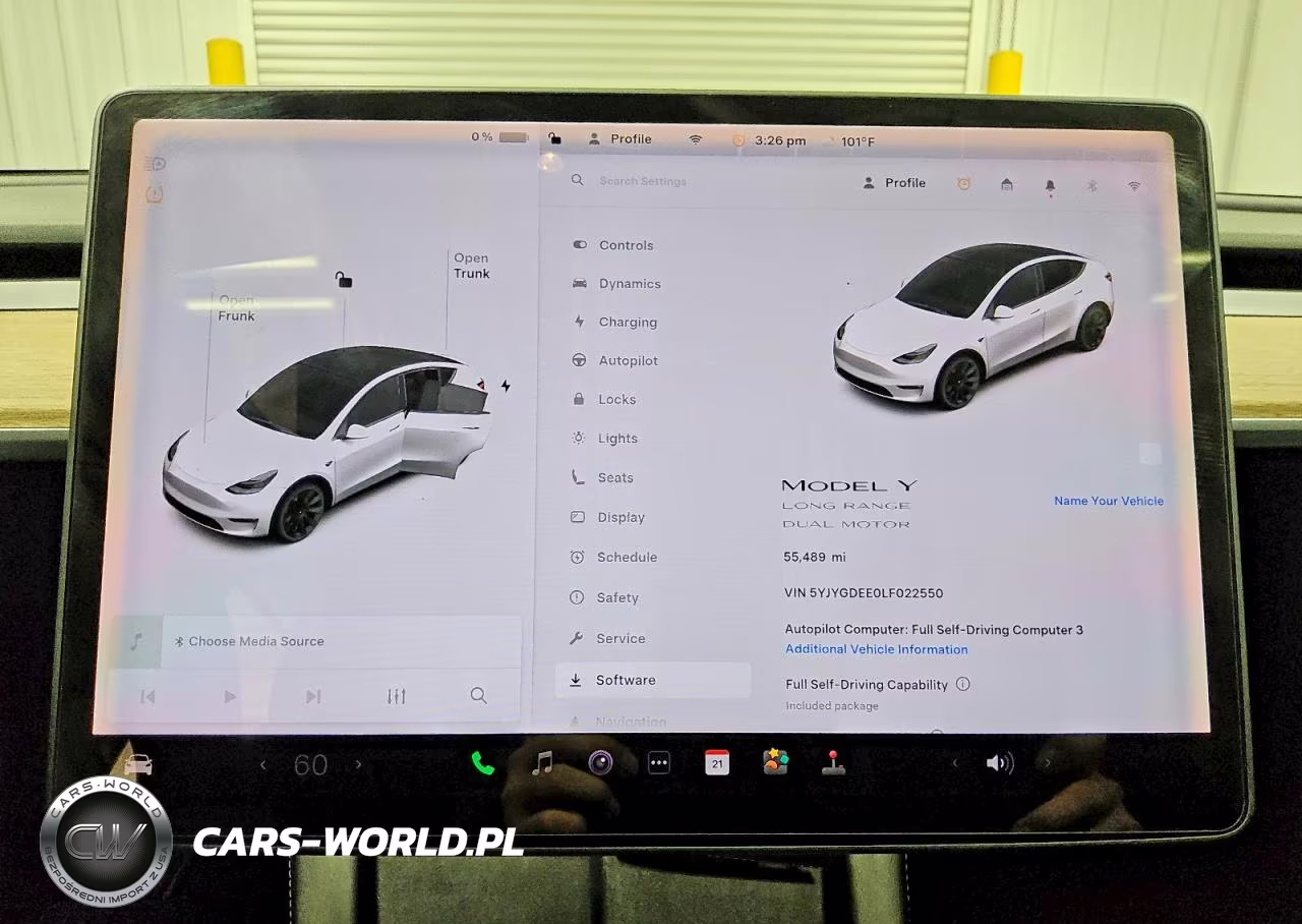 2020 Tesla Model Y VIN:5YJYGDEE0LF022550 - 9