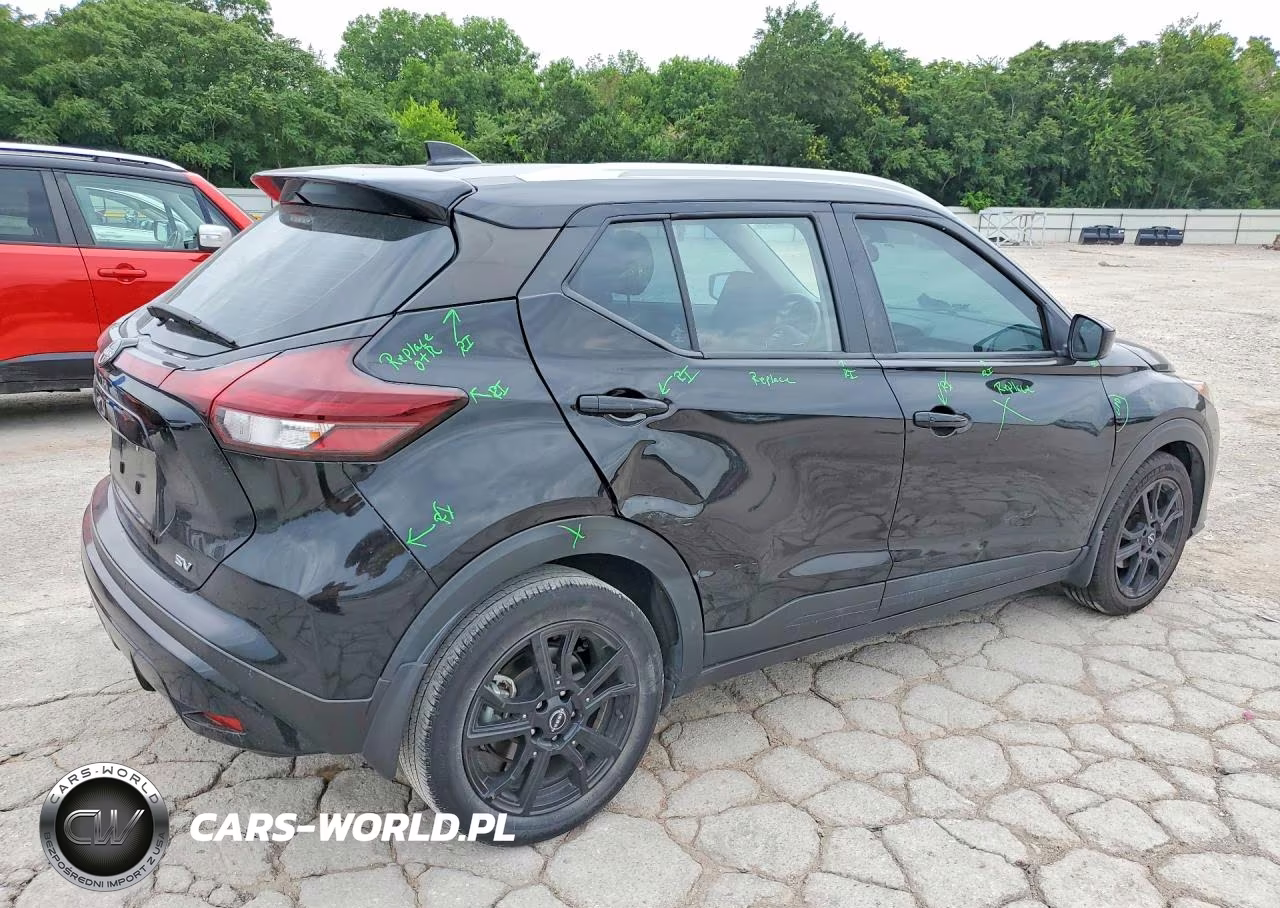 2022 Nissan Kicks Sv VIN:3N1CP5CV1NL530035 - 3