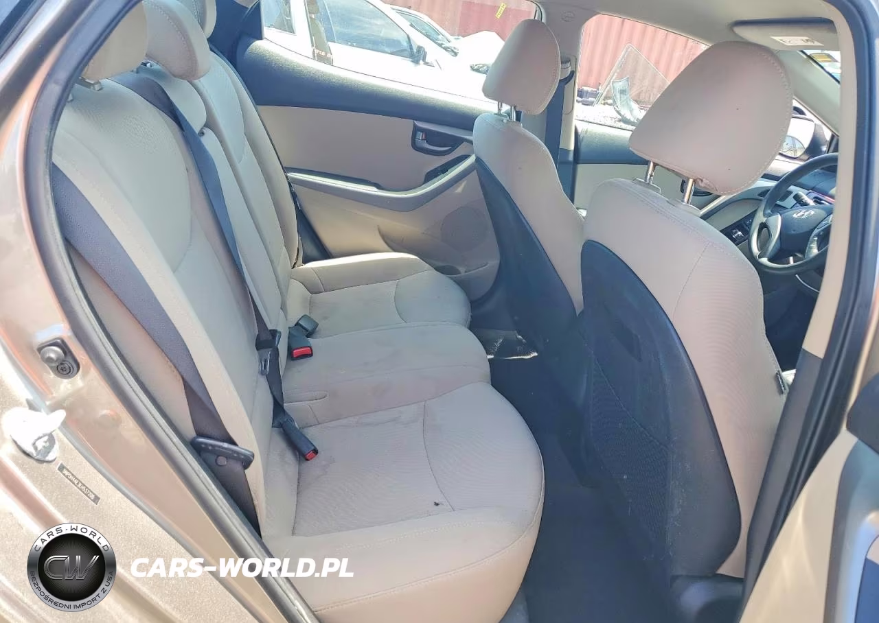2014 Hyundai Elantra Se VIN:5NPDH4AE3EH537208 - 10