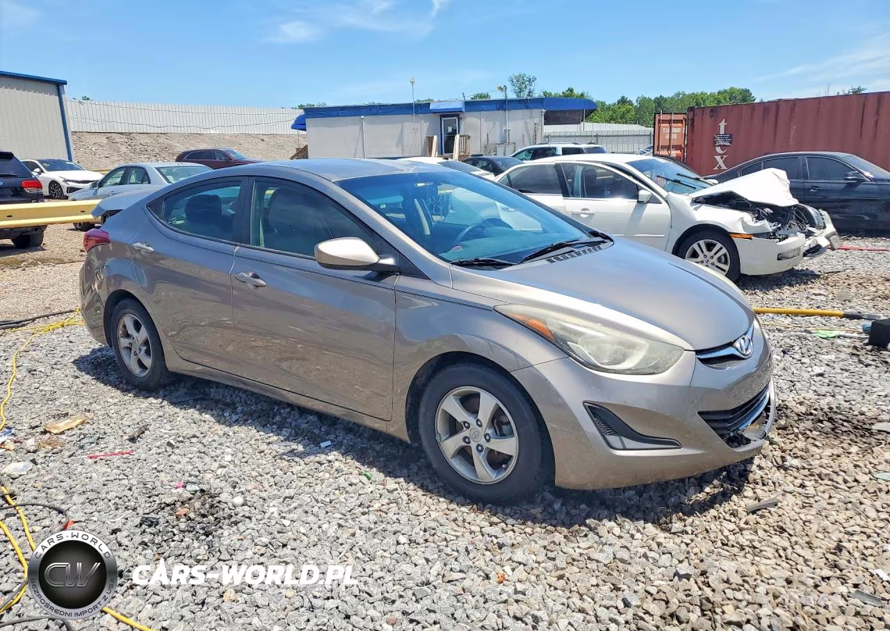 2014 Hyundai Elantra Se VIN:5NPDH4AE3EH537208 - 4