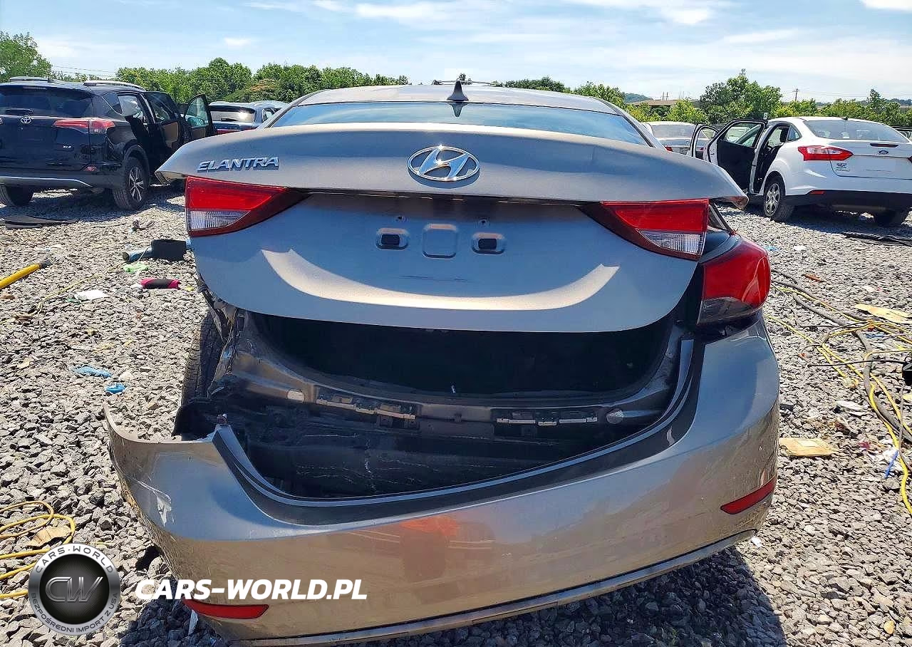 2014 Hyundai Elantra Se VIN:5NPDH4AE3EH537208 - 6