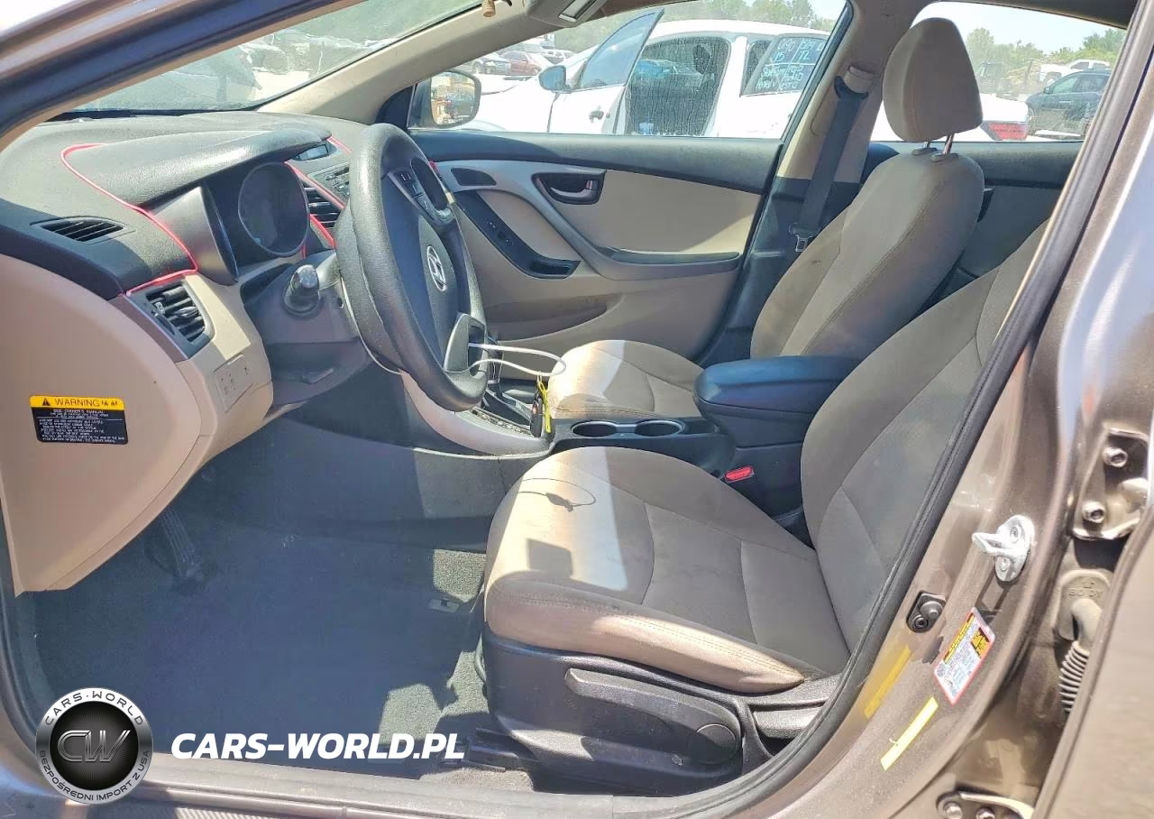 2014 Hyundai Elantra Se VIN:5NPDH4AE3EH537208 - 7