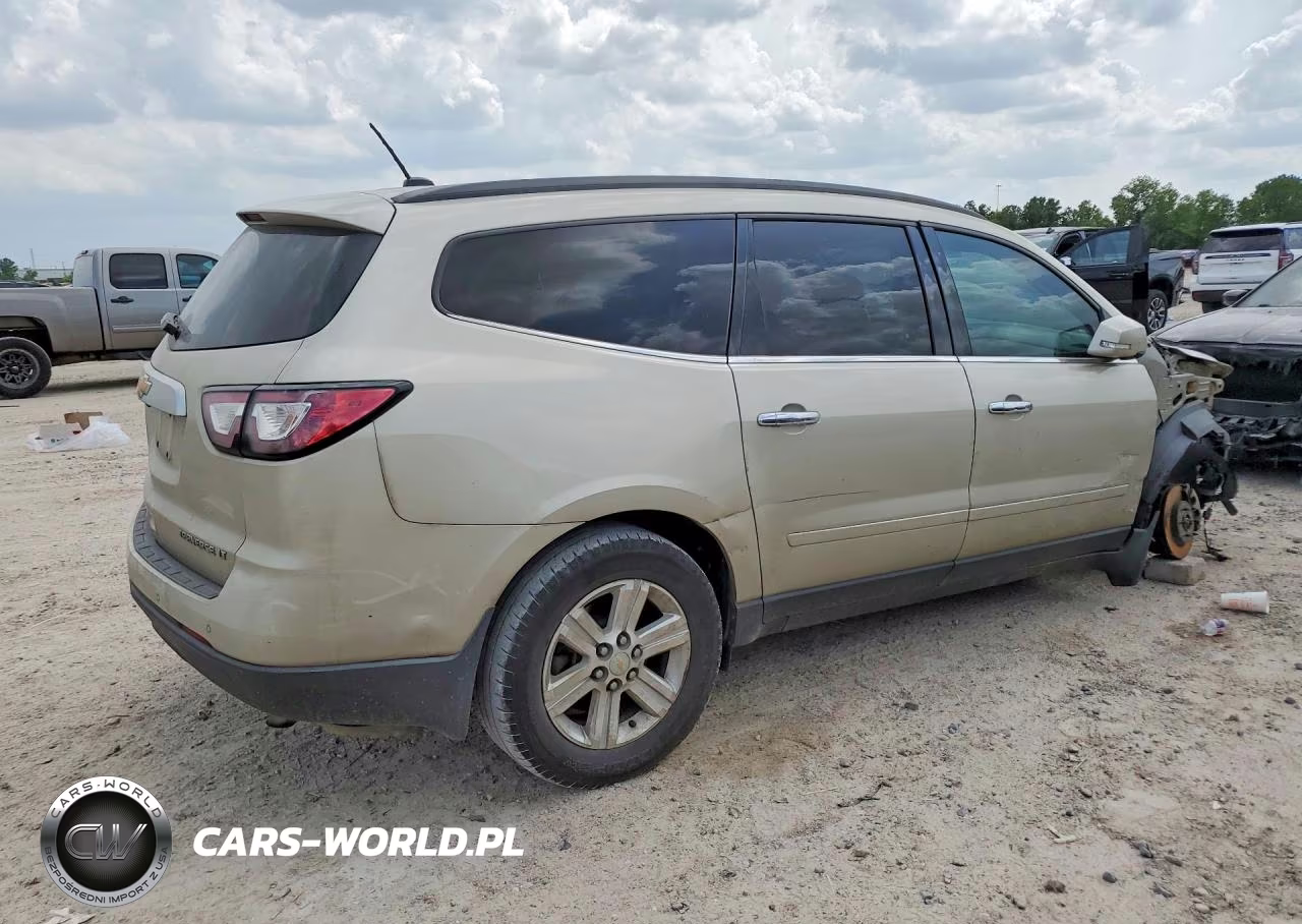 2014 Chevrolet Traverse Lt VIN:1GNKRHKD6EJ108547 - 3