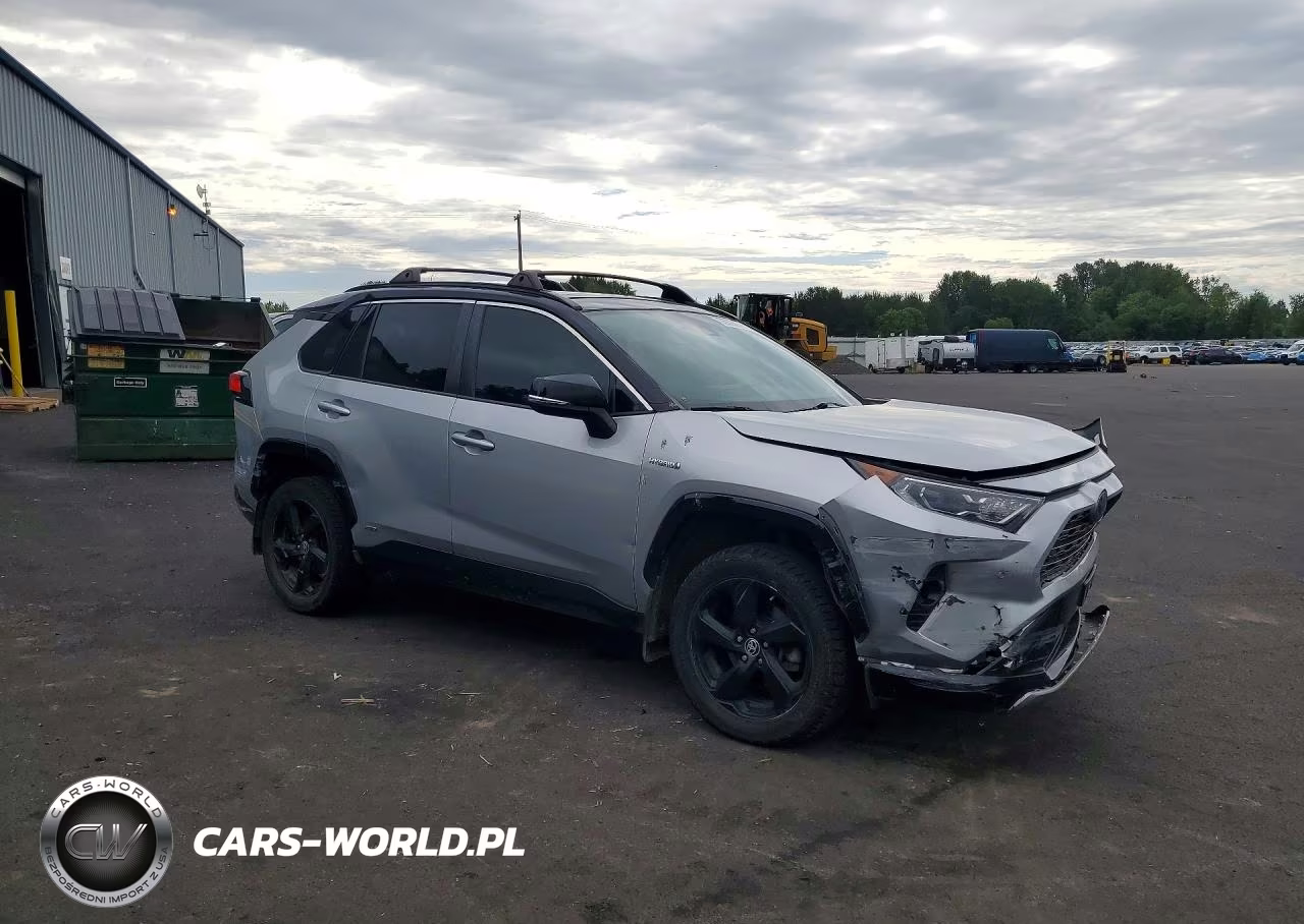 2021 Toyota Rav4 Xse VIN:2T3E6RFV9MW020776 - 4