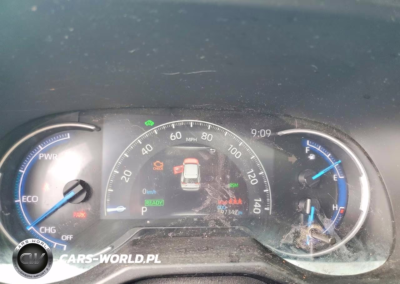 2021 Toyota Rav4 Xse VIN:2T3E6RFV9MW020776 - 9