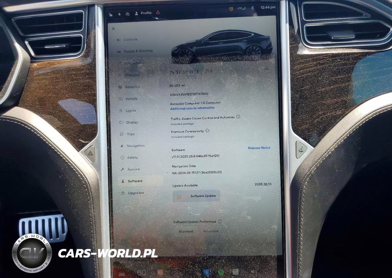 2016 Tesla Model S VIN:5YJSA1E1XGF147080 - 9
