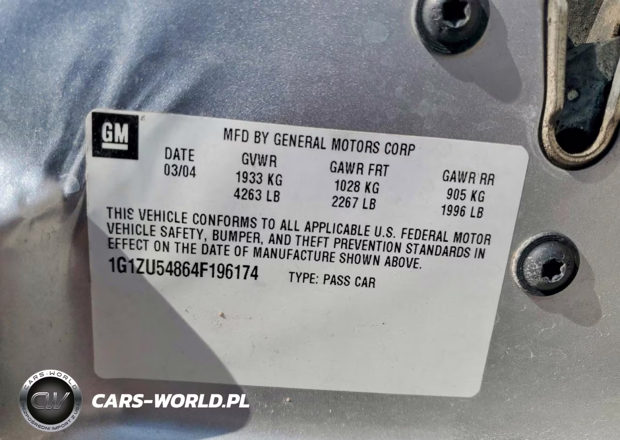 2004 Chevrolet Malibu Lt VIN:1G1ZU54864F196174 - 14