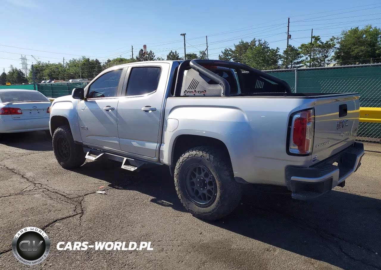 2016 GMC Canyon Sle VIN:1GTG6CE30G1350721 - 2