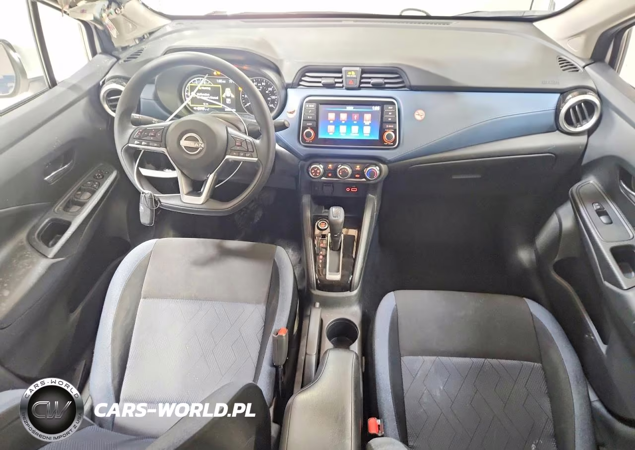 2025 Nissan Versa Sv VIN:3N1CN8EV2SL837701 - 8
