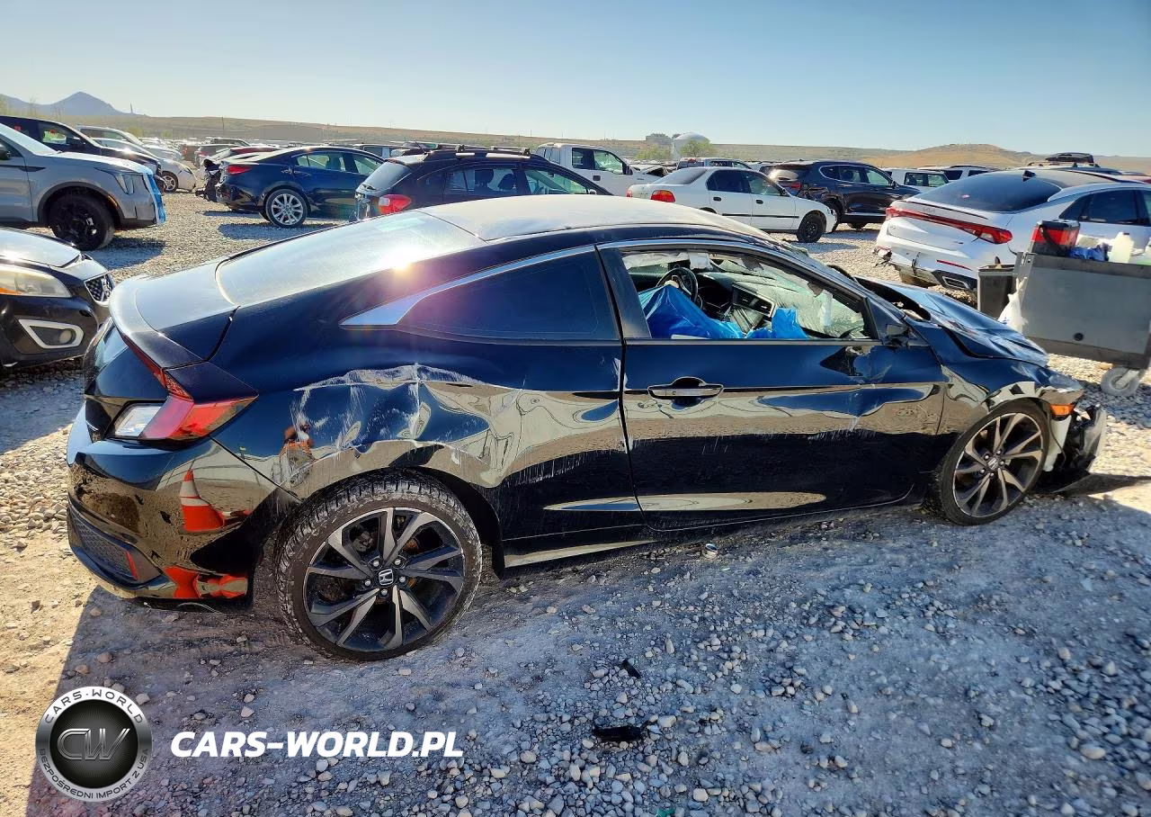 2019 Honda Civic Sport VIN:2HGFC4B89KH309719 - 3