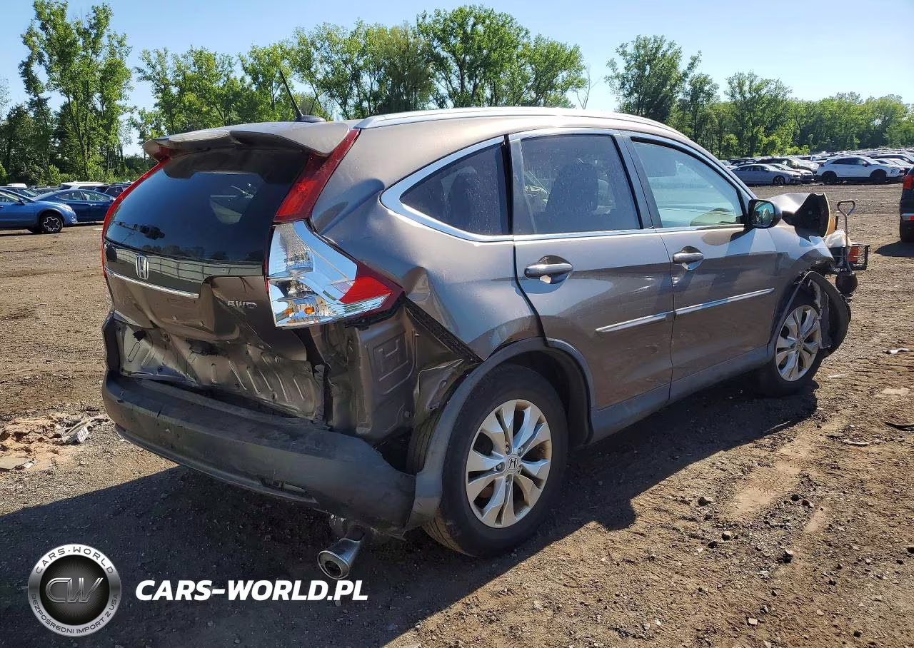 2013 Honda Cr-V Exl VIN:5J6RM4H77DL052745 - 3