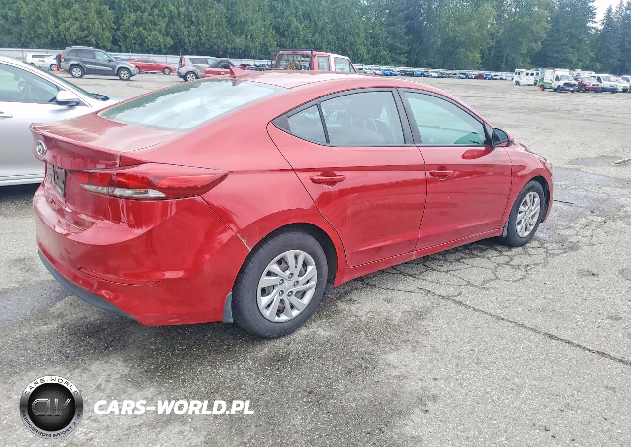 2017 Hyundai Elantra Se VIN:KMHD74LF9HU382713 - 3