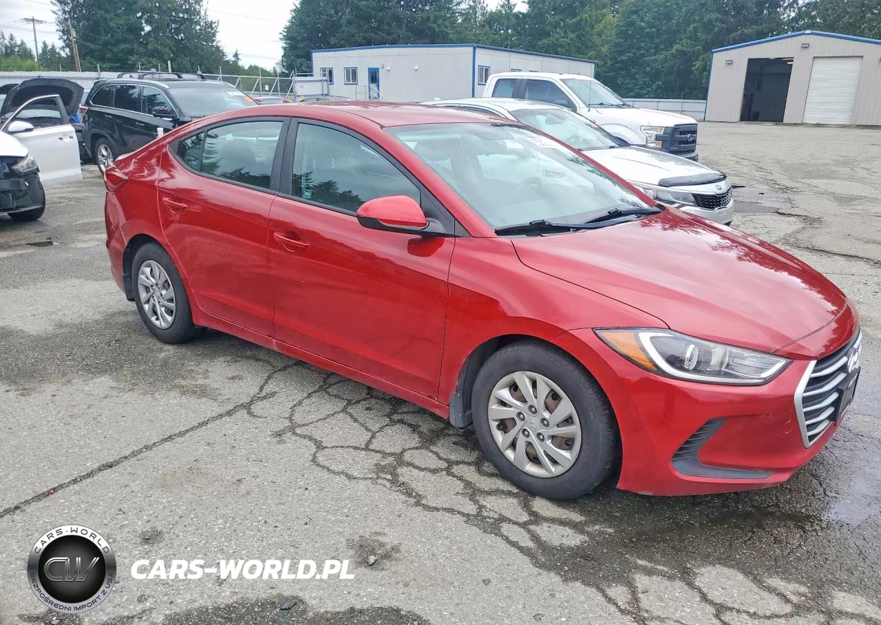 2017 Hyundai Elantra Se VIN:KMHD74LF9HU382713 - 4