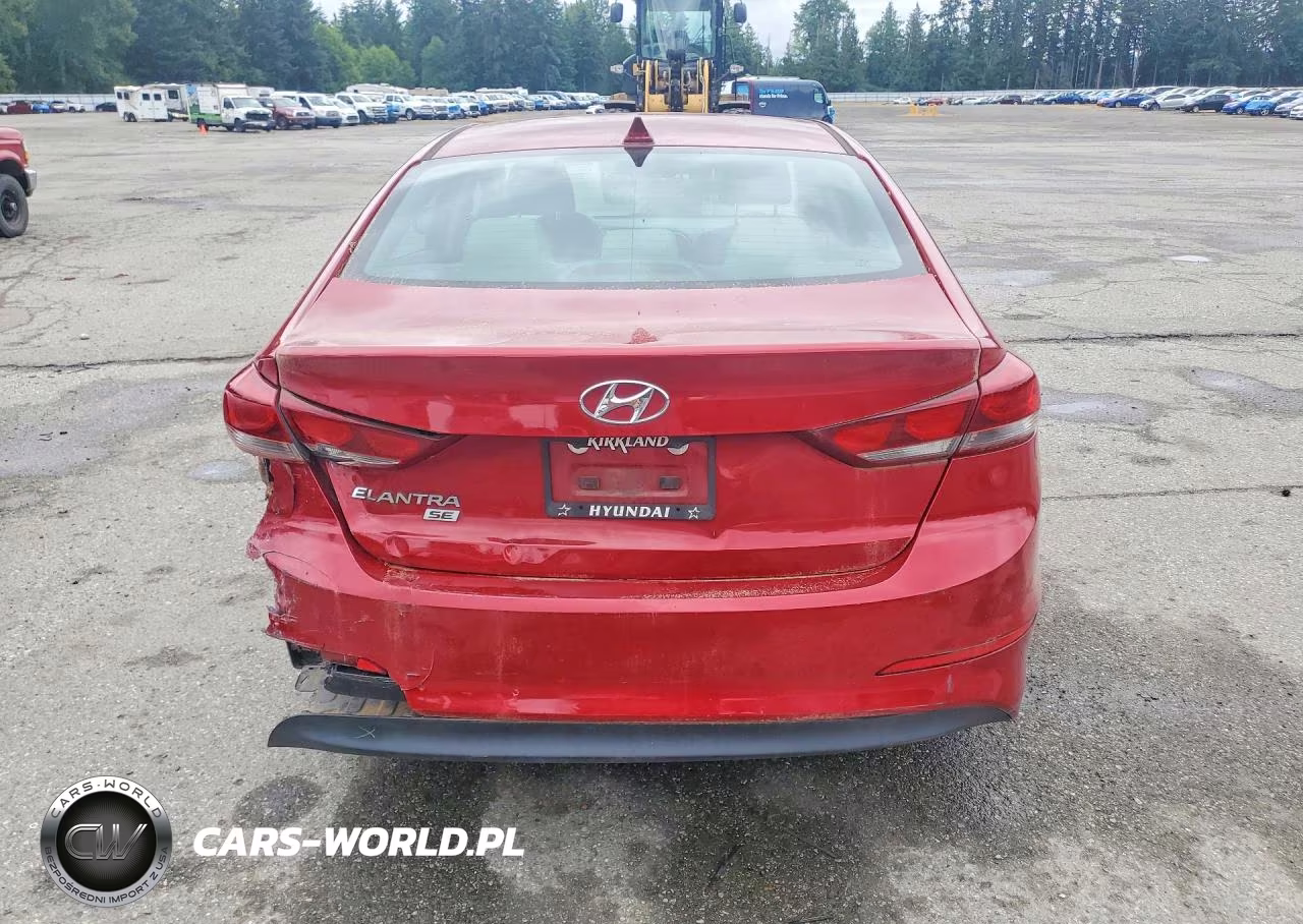 2017 Hyundai Elantra Se VIN:KMHD74LF9HU382713 - 6