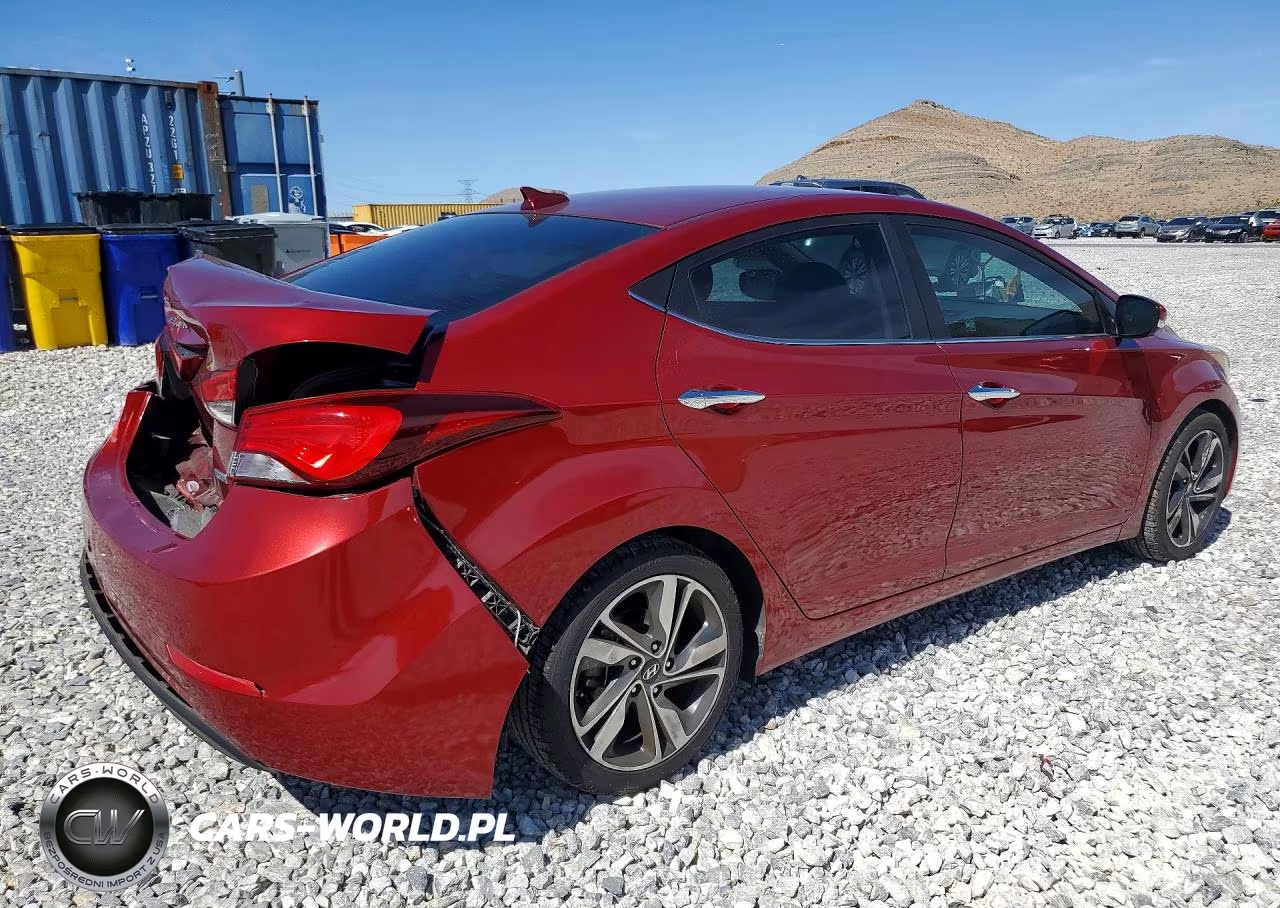 2015 Hyundai Elantra Limited VIN:5NPDH4AE6FH547720 - 3