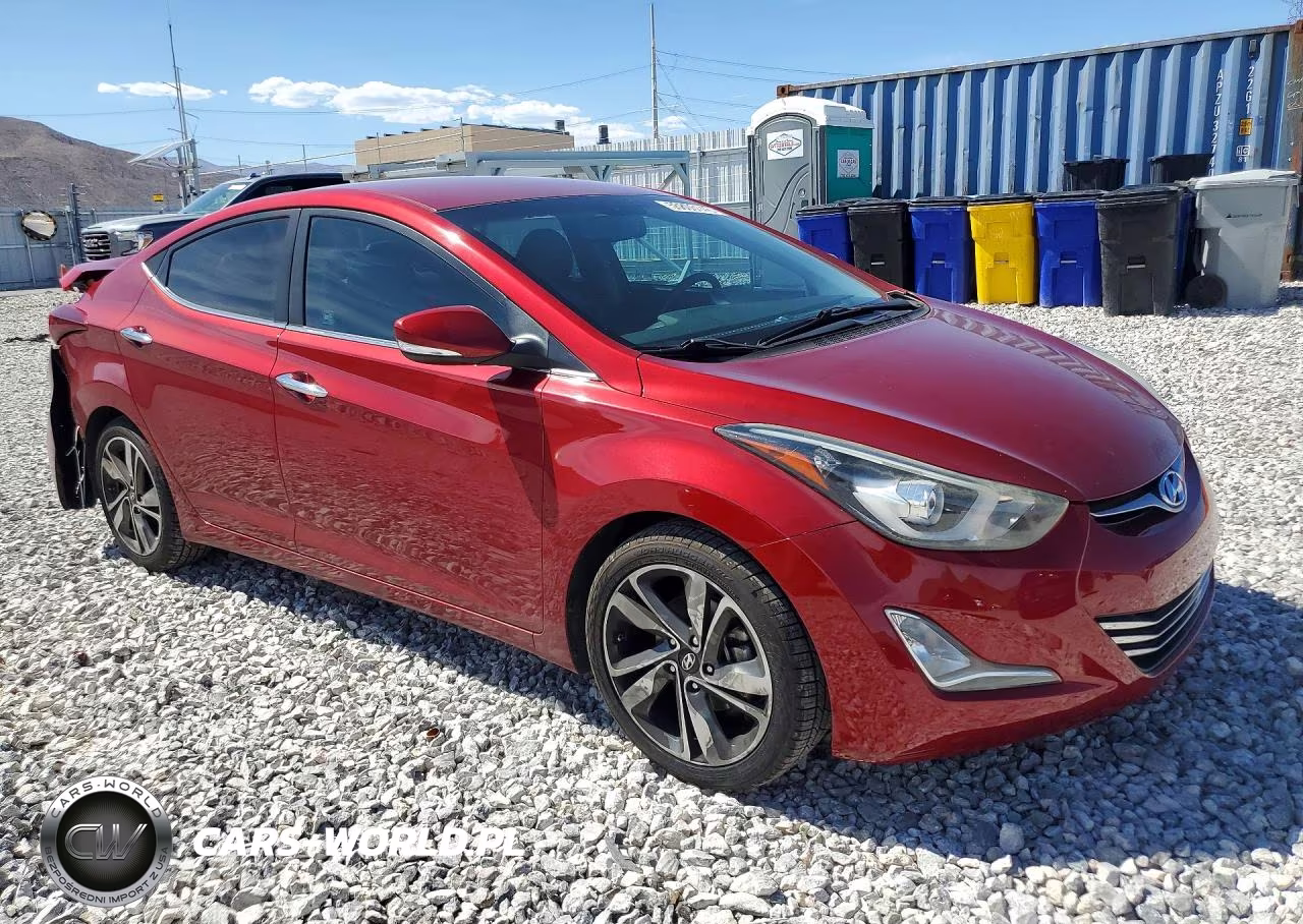 2015 Hyundai Elantra Limited VIN:5NPDH4AE6FH547720 - 4
