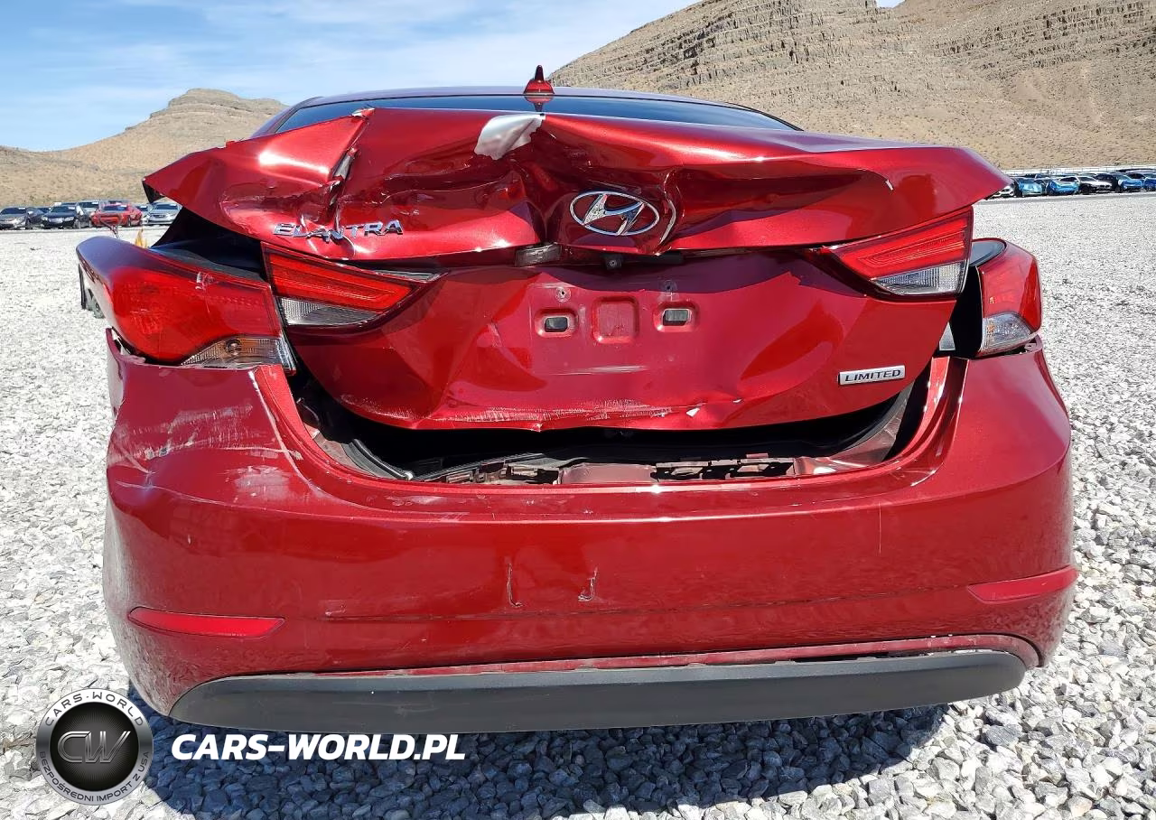 2015 Hyundai Elantra Limited VIN:5NPDH4AE6FH547720 - 6