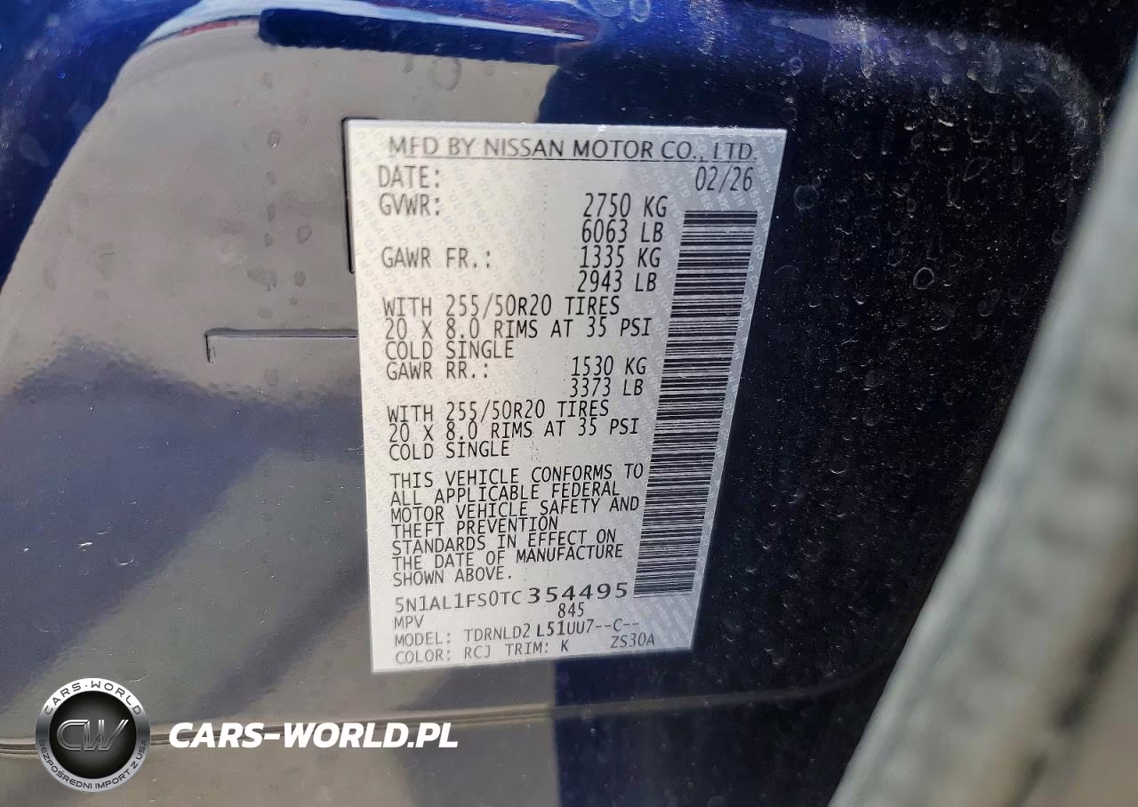 2026 Infiniti Qx60 Luxe VIN:5N1AL1FS0TC354495 - 14