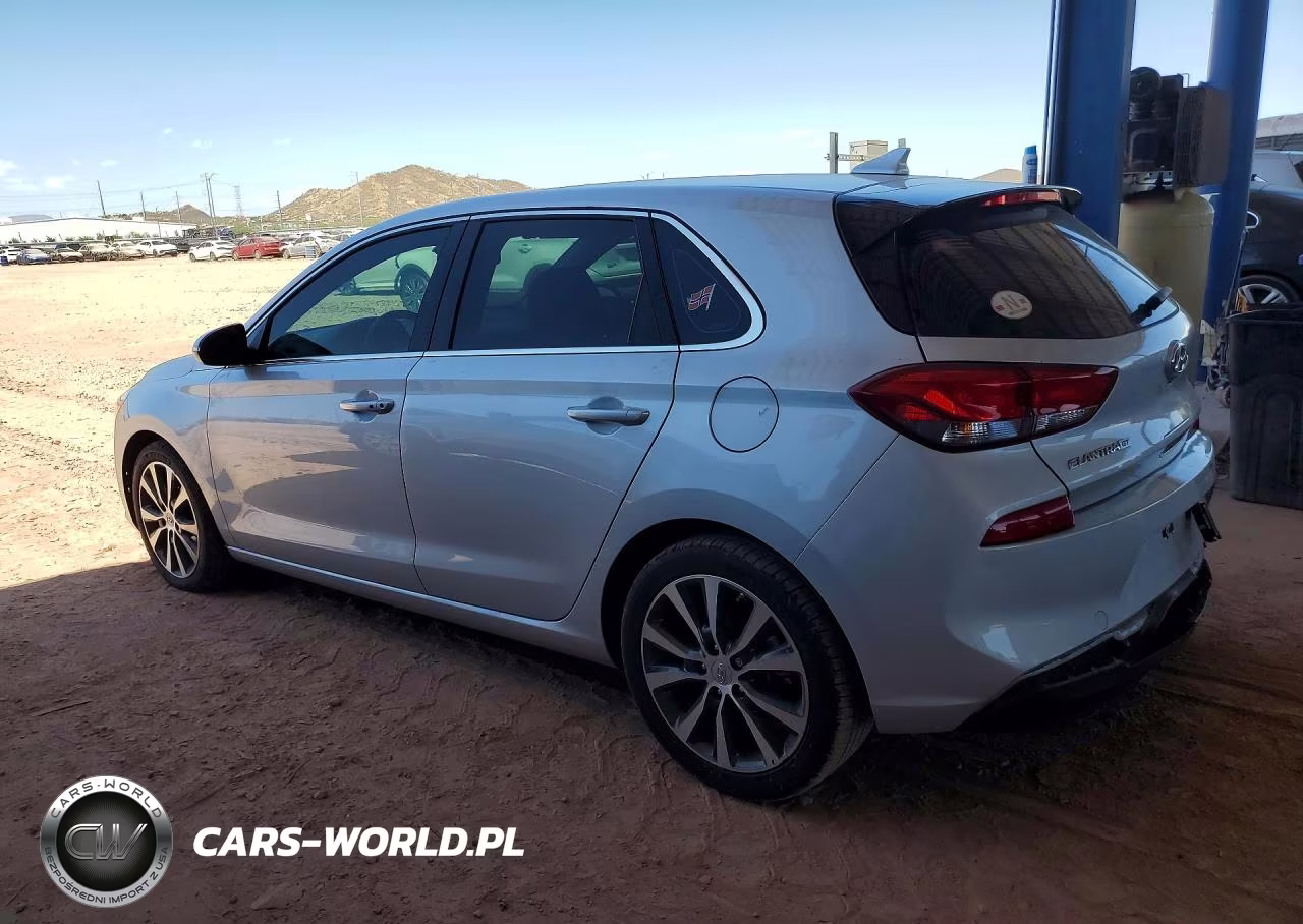 2018 Hyundai Elantra Gt Base VIN:KMHH35LE2JU024112 - 2