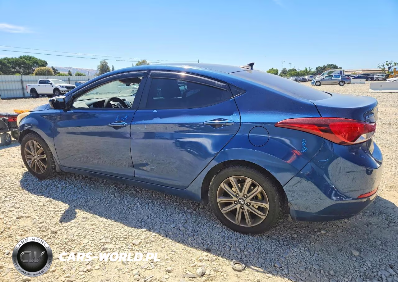 2016 Hyundai Elantra Se VIN:KMHDH4AE2GU478964 - 2