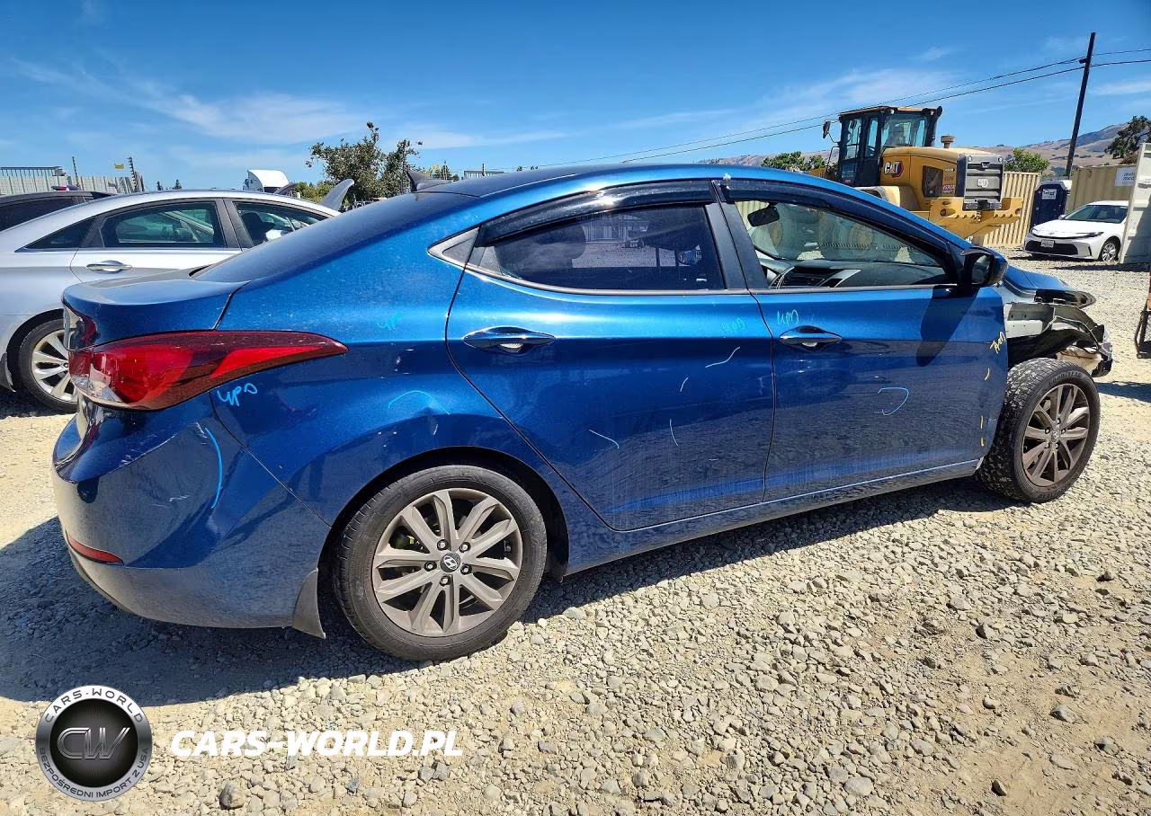 2016 Hyundai Elantra Se VIN:KMHDH4AE2GU478964 - 3