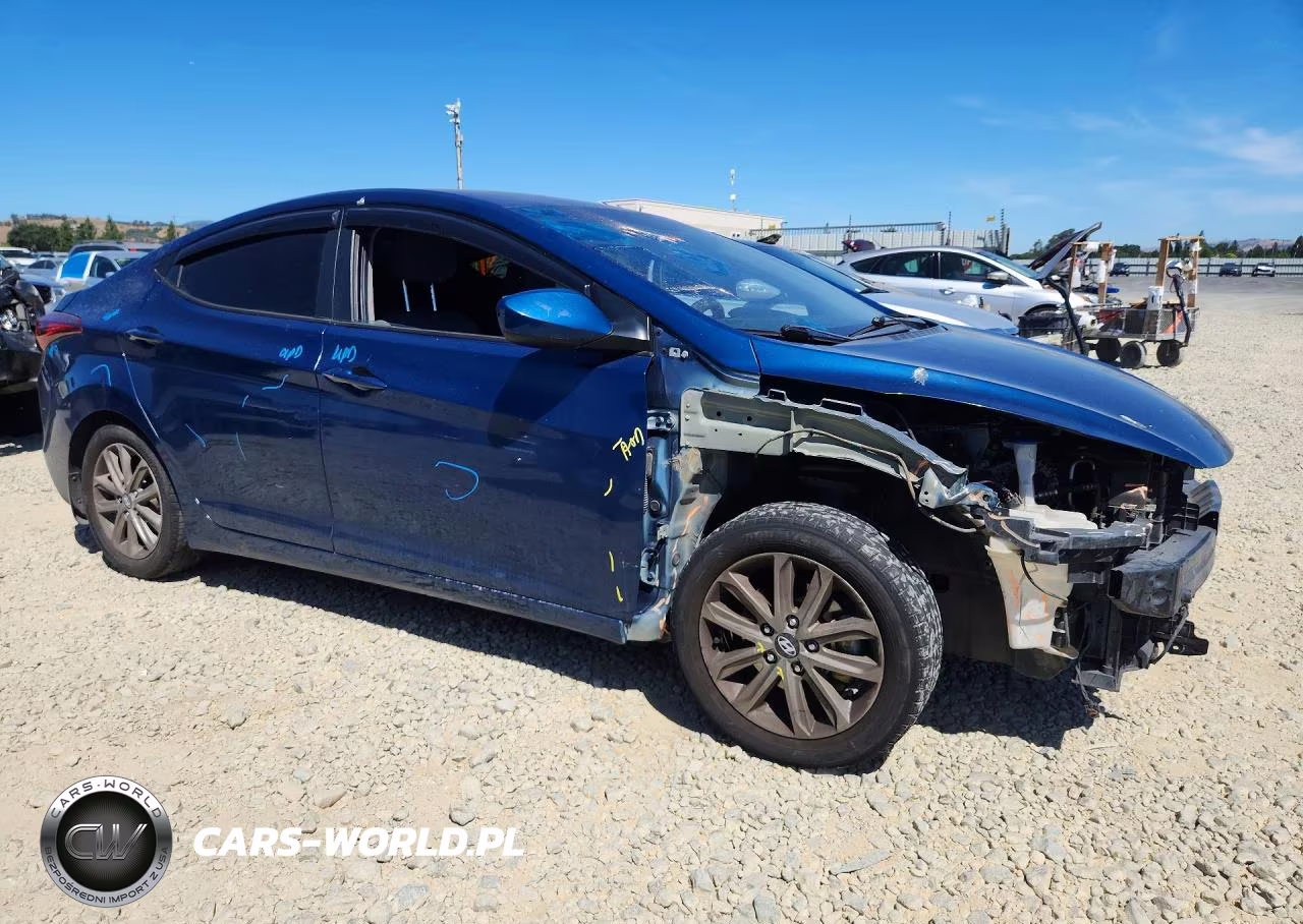2016 Hyundai Elantra Se VIN:KMHDH4AE2GU478964 - 4