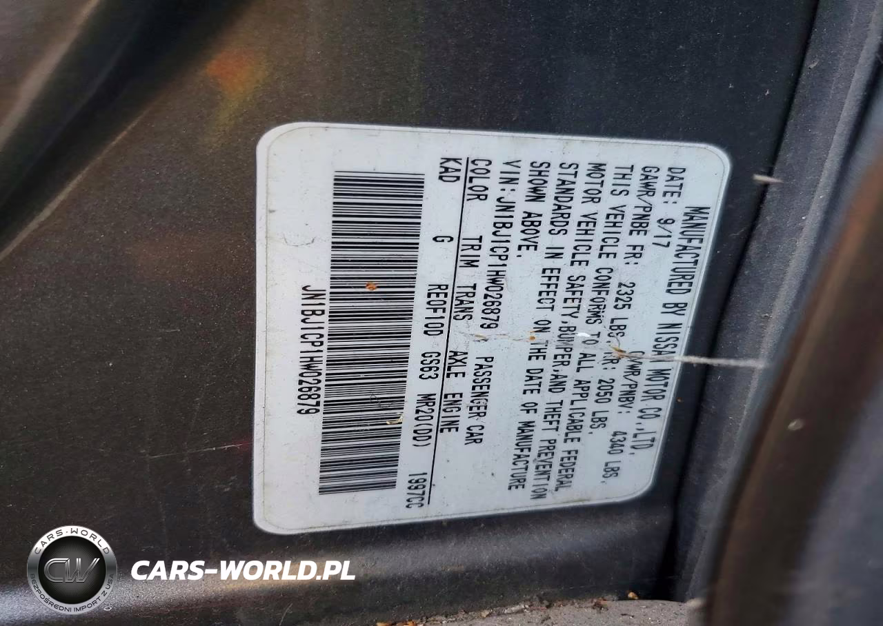 2017 Nissan Rogue Sport Sv VIN:JN1BJ1CP1HW026879 - 14