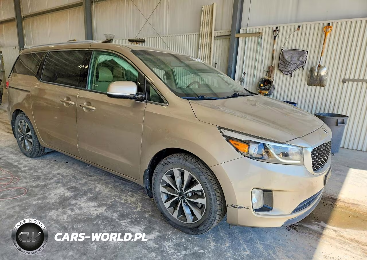 2015 Kia Sedona Sx VIN:KNDMC5C11F6020547 - 4