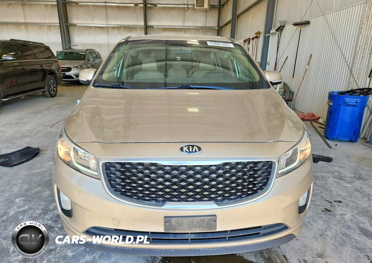 2015 Kia Sedona Sx VIN:KNDMC5C11F6020547 - 5