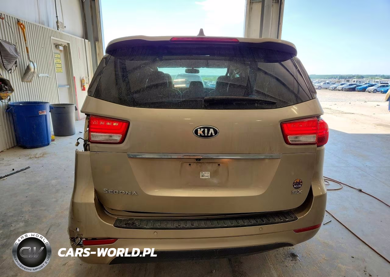 2015 Kia Sedona Sx VIN:KNDMC5C11F6020547 - 6