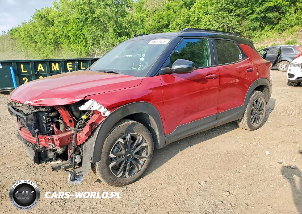 2021 Chevrolet Trailblazer Rs VIN:KL79MUSL2MB145879 - 1