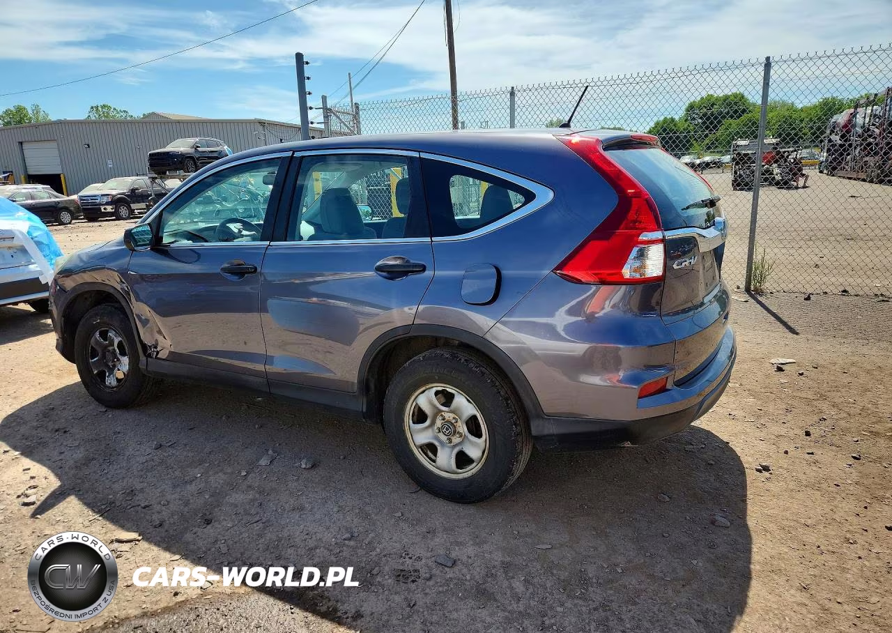 2016 Honda Cr-V Lx VIN:5J6RM4H32GL117647 - 2