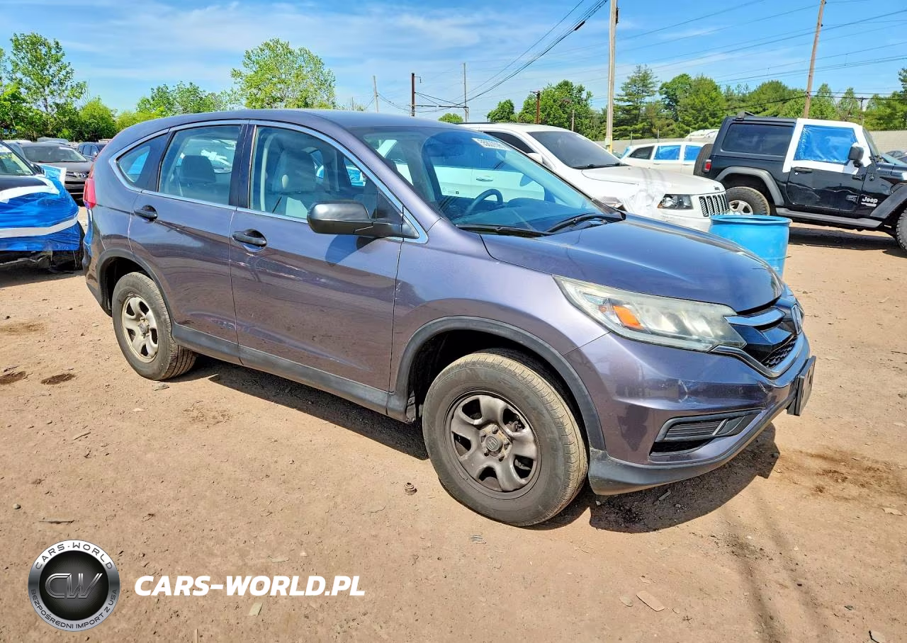 2016 Honda Cr-V Lx VIN:5J6RM4H32GL117647 - 4